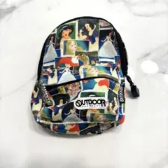 OUTDOOR リュック型ポーチ　ディズニープリンセスリュック型 ミニポーチ