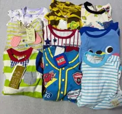 新品Tシャツ夏服90まとめ売り ミコリッドミモランド 車 くま 恐竜 PEZ 