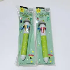 10色ボールペン エイリアン 2本セット　UFO エイリアン