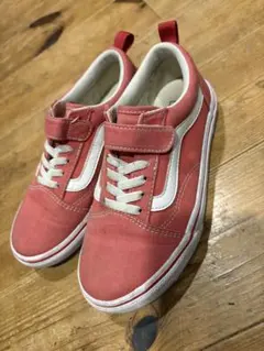 と*】様 Vans 赤 キッズスニーカー オールドスクール　20cm V36CS