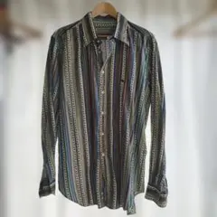 ETRO ペイズリーストライプ長袖シャツ マルチカラーのサムネイル