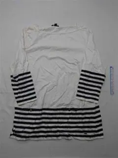 ◎トミー ヒルフィガー ボーダー コットンカットソー XL レディース