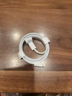 【Apple純正】USB-C Lightningケーブル ホワイト 標準長さ