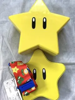 ◾️美品◾️USJ ユニバ スーパーマリオ スター ポップコーンバケツ 缶 セット