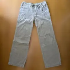 ベージュコーデュロイ ワイドパンツ