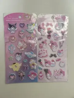 マシュマロジュエルステッカー　マジカルジュエリー　マイメロディ