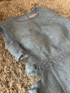 新品‼︎定価3.2万銀座エルケイ　ツイードタイトフィットドレス