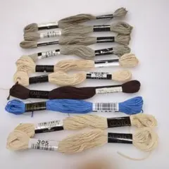 cosmo 刺繍糸 10本セット ハンドメイド　パッチワーク