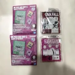 ONE PIECE BASE SHOP くじ アクリルブロックチャーム セット売