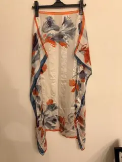 ROCHAS 花柄ストール ショールのサムネイル