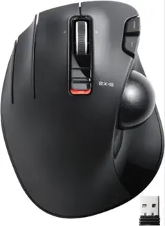 エレコム ワイヤレストラックボールマウス 左利き用 M-XT4DRBK