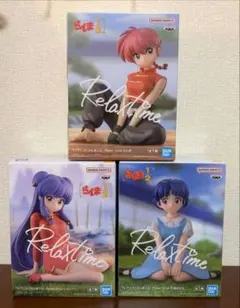 らんま1/2 Relax time らんま・あかね・シャンプー　3体セット