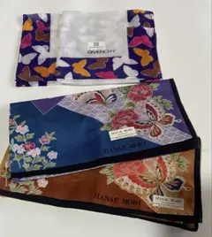 HANAÉ MORI & GIVENCHY ハンカチセット