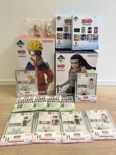 NARUTO一番くじ　A賞うずまきナルト&E賞日向ネジ2体セット
