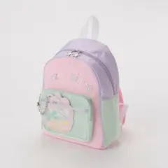 【新品】mezzo piano パステルカラー リュック　パスケース付きのサムネイル