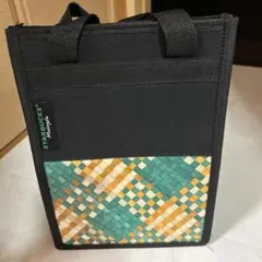 美品／／スターバックス マレーシア　編み込み　ランチバッグ