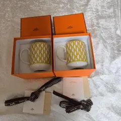エルメスHermès ＊ソレイユ・ドゥ・エルメスNo.1＊ 同柄2個セット