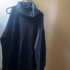 CECI McBEE ブラックタートルネックセーター