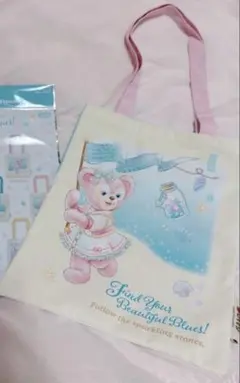 ダッフィートートバッグ シェリーメイ