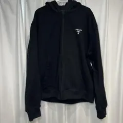 【美品】プラダ Re-Nylon ロゴプリント フーディー パーカーのサムネイル