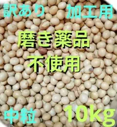 期間限定価格大豆 2025年産薬品磨き不使用 惣菜納豆豆乳加工用 訳あり
