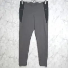 ​アンダーアーマー スポーツ レギンス タイツ グレー レディース L 古着