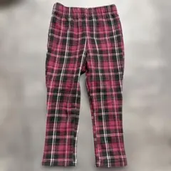チェック柄パンツ 90cm 長ズボン