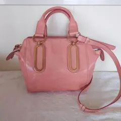 美品 See By Chloe シーバイクロエ ペイジ 2way バッグ ピンクのサムネイル