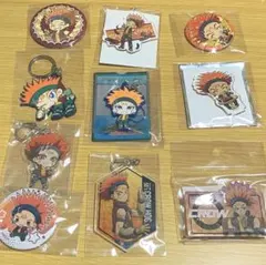 遊戯王　遊戯王5D's　クロウ　クロウ・ホーガン　ストラップ　缶バッジ　アクスタ