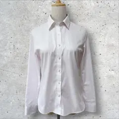 BRICK HOUSE シャツ ブラウス M ピンク 長袖 ストライプ オフィスのサムネイル