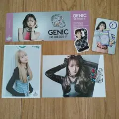 GENIC 宇井優良梨 缶バッチ・ポストカード - メルカリ
