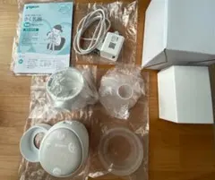 ピジョン さく乳器 handy fit+ 電動タイプ 箱ダメージあり 動作良好