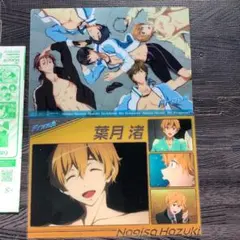 Free! 特典 コースター 七瀬遙 ＆ 橘真琴 - メルカリ