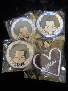 EXILE THE REASON 2025 NAOKI 缶バッジ&キーホルダー