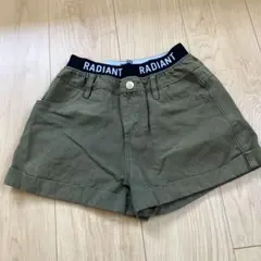 RADIANT ハーフパンツ 100cm オリーブグリーン