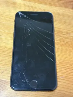 iPhone7 32GB ブラック バッテリー87％ ヒビあり