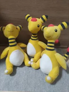 ポケットモンスター　めちゃもふぐっとぬいぐるみ　デンリュウ　3体セット
