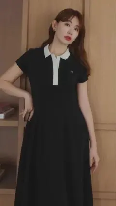 ワンピース herlipto polo pleated mini dress ワンピース Her lip to Polo Pleated Mini Dress herlipto