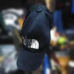 THE NORTH FACE キャップ ブラック ロゴ刺繍