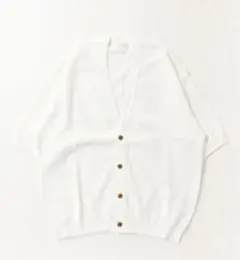 UNITED ARROWS B&Y ホワイト カーディガン