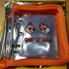 チップとデール クリアファイル バインダー　カードファイル　ディズニーストア