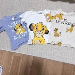 ライオンキング シンバ Tシャツセット 男の子 100 半袖 まとめ 2-3歳