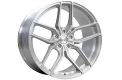 BR5/10 20インチ 10J通し 40 5穴114.3 ブラッシュドシルバー