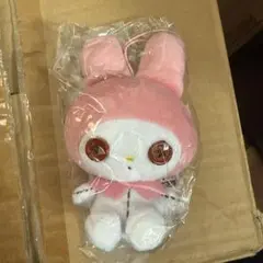 レア　サンリオ マイメロディ　マスコット ボタン目　ぬいぐるみ