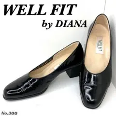 WELL FIT by DIANA パンプス ブラック 23cmのサムネイル