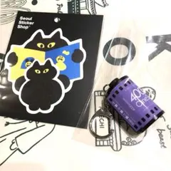 SEVENTEEN WONWOO ウォヌ　キーリング　ステッカー　新品