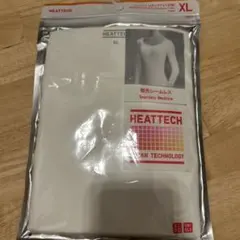 ユニクロ　UNIQLO ヒートテック　UネックT 八分袖　XL 襟元シームレス