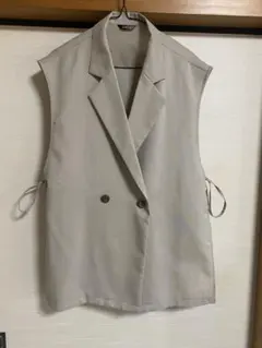 アベイル　ジレ　L ベージュ