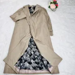 【着丈110】ロングコート ライナー付き ロング丈 L～XL ベルト欠品