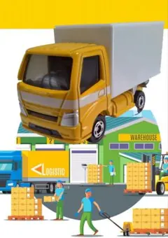 トミカ トラック ミニカー 改造 働く車 デリバリーのサムネイル